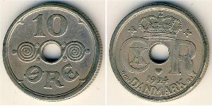 10 Ore Dänemark Kupfer/Nickel 