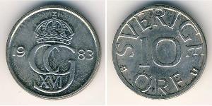 10 Ore Schweden Kupfer/Nickel 