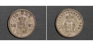 10 Ore Noruega Plata 