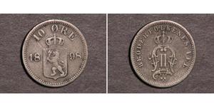 10 Ore Noruega Plata 