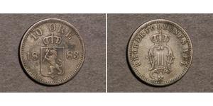 10 Ore Noruega Plata 