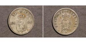 10 Ore Norway Silver 