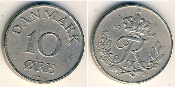 10 Ore 丹麦 銅/镍 
