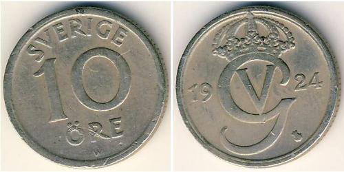 10 Ore 瑞典 青铜/镍 