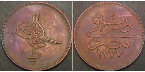 10 Para Empire ottoman (1299-1923) Bronze 