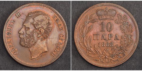 10 Para Serbien Bronze 