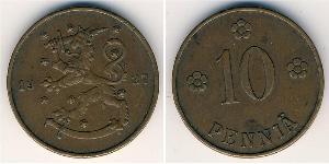 10 Penny Finlandia (1917 - ) Cobre 