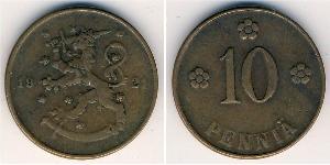 10 Penny Finlandia (1917 - ) Cobre 