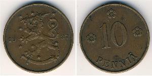 10 Penny Finlande (1917 - ) Cuivre 