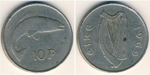 10 Penny Irlande (1922 - ) Cuivre/Nickel 
