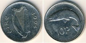 10 Penny Irland (1922 - ) Kupfer/Nickel 