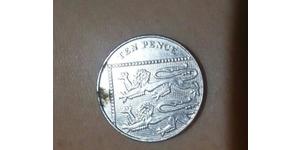 10 Penny Vereinigtes Königreich (1922-) Kupfer/Nickel Elizabeth II (1926-2022)