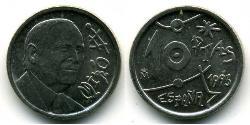10 Peseta Royaume d’Espagne (1976 - ) Cuivre/Nickel 