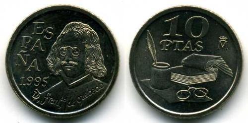 10 Peseta Regno di Spagna (1976 - ) Rame/Nichel Juan Carlos I (1938 - )