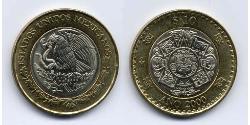 10 Peso Mexique (1867 - ) Bilame 
