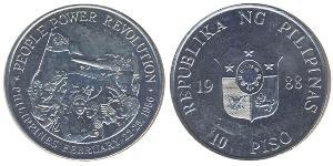 10 Peso Philippines Copper/Nickel 