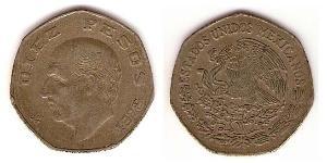 10 Peso United Mexican States (1867 - ) Copper/Nickel 