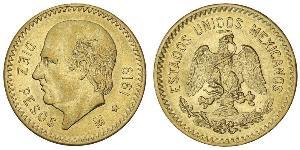 10 Peso Mexiko (1867 - ) Gold Miguel Hidalgo