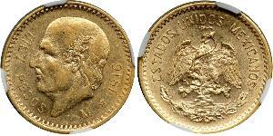 10 Peso Mexiko (1867 - ) Gold Miguel Hidalgo