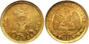 10 Peso United Mexican States (1867 - ) Gold 