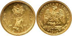 10 Peso Messico (1867 - ) Oro 