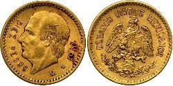 10 Peso Messico (1867 - ) Oro Miguel Hidalgo
