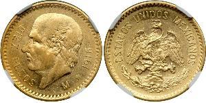 10 Peso México (1867 - ) Oro Miguel Hidalgo