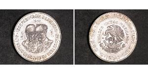 10 Peso México (1867 - ) Plata Miguel Hidalgo