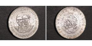 10 Peso México (1867 - ) Plata Miguel Hidalgo