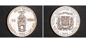 10 Peso 多明尼加 銀 