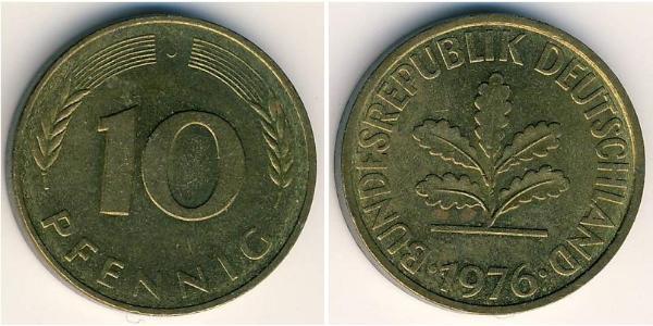 10 Pfennig Allemagne de l