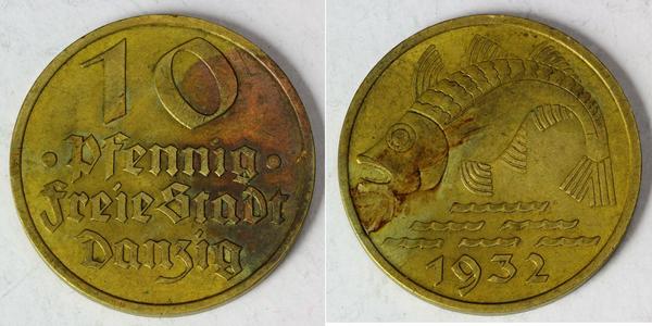 10 Pfennig Gdansk  (1454-1793) Bronze/Aluminium 