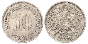 10 Pfennig Germany Copper/Nickel 