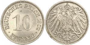 10 Pfennig Germany Copper/Nickel 