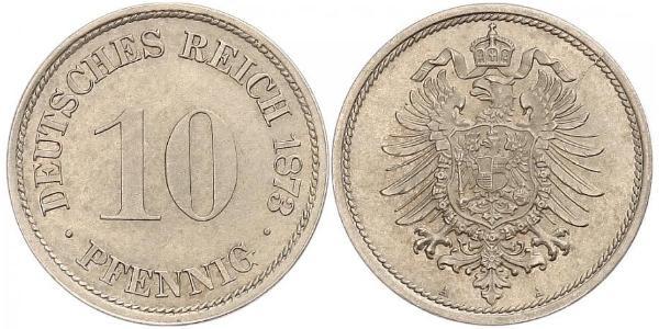 10 Pfennig Germany Copper/Nickel 