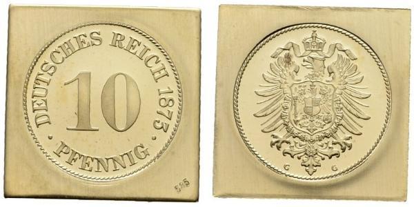 10 Pfennig Germany Copper/Nickel 