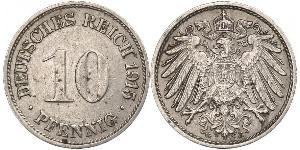 10 Pfennig Allemagne Cuivre/Nickel 