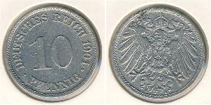 10 Pfennig Allemagne Cuivre/Nickel 