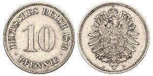 10 Pfennig Allemagne Cuivre/Nickel 