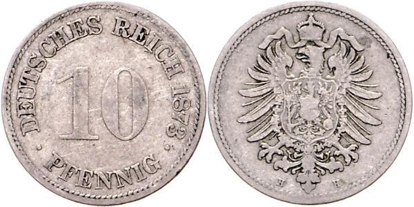 10 Pfennig Allemagne Cuivre/Nickel 