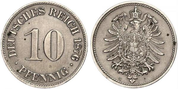 10 Pfennig Allemagne Cuivre/Nickel 