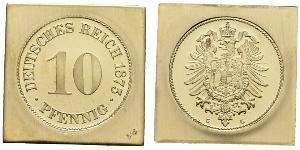 10 Pfennig Deutschland Kupfer/Nickel 