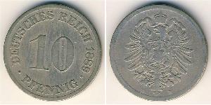 10 Pfennig Alemania Níquel/Cobre 