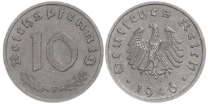 10 Pfennig Deutsches Reich (1933-1945) Zink 
