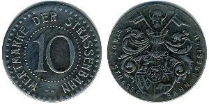 10 Pfennig Alemania  