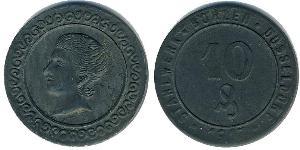 10 Pfennig Alemania  