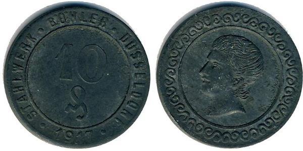 10 Pfennig Alemania  