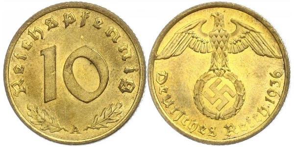 10 Pfennig Deutsches Reich (1933-1945)  