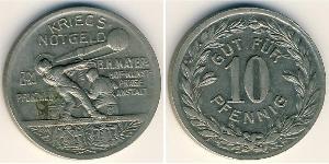 10 Pfennig Germania  