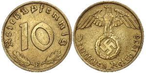 10 Pfennig Nazi Germany (1933-1945)  